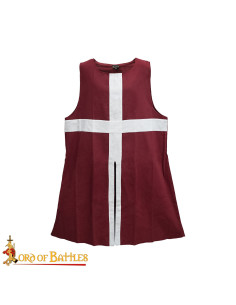 Medieval cotton tabard model crusader knights
