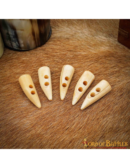 Pack of 5 authentic horn closures for...