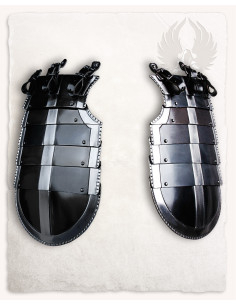 Medieval Escarcelas Kaspar Models, Blackened Steel