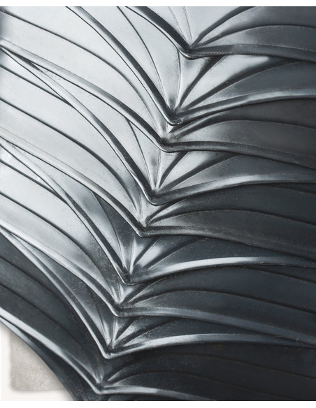 Medieval breastplate in aged steel...