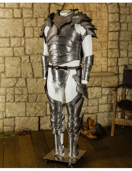 Medieval breastplate in polished...
