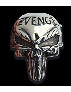 Revenge Skull Steel Ring
