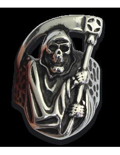 Scythe Death steel ring