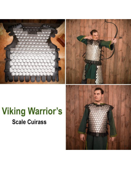 Viking warrior scale breastplate, LARP