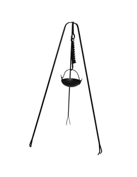 Wrought iron tripod medieval...