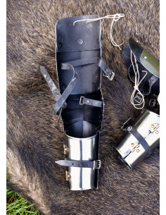 Pair of medieval steel bracers (15th century) 2