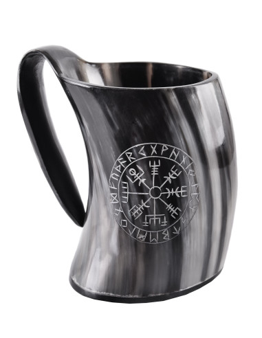 Viking vegvísir beer mug (650-800 ml.)