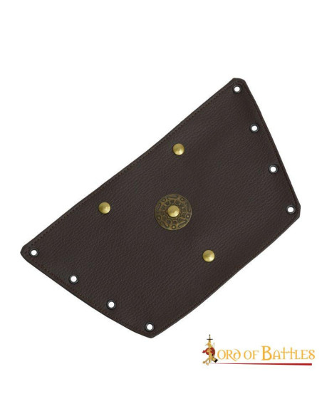 Liam Leatherette Roman Bracers