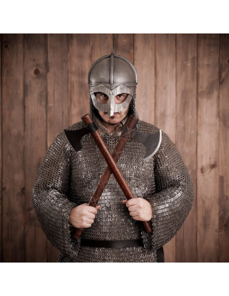 Viking helmet model Gjermundbu, with...
