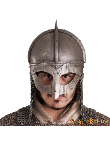 Viking helmet model Gjermundbu, with leather lining ⚔️ Medieval Shop