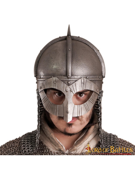 Viking helmet model Gjermundbu, with...