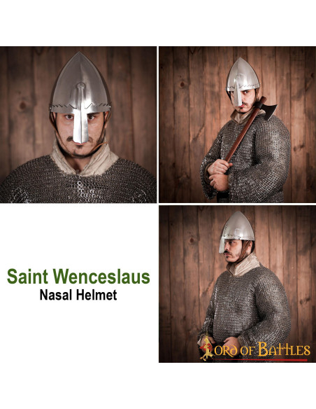 Saint Wenceslaus Medieval Helmet,...