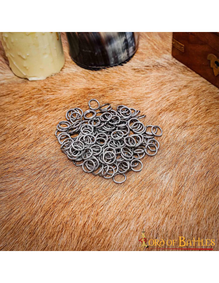Bag 1 kg. loose-ring chain mail mild...