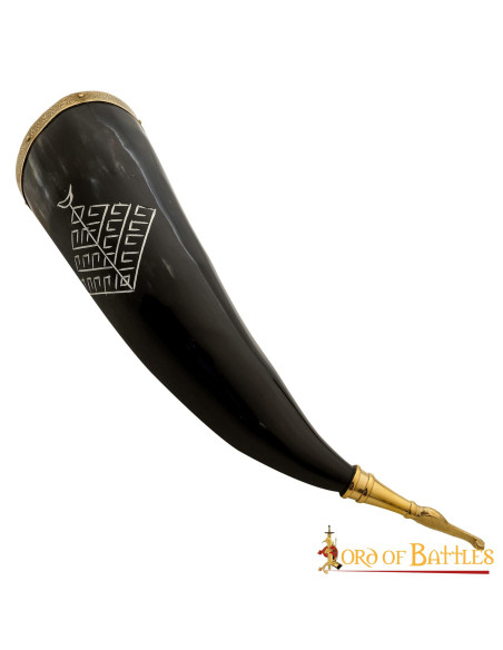 Viking drinking horn model Yggdrasil