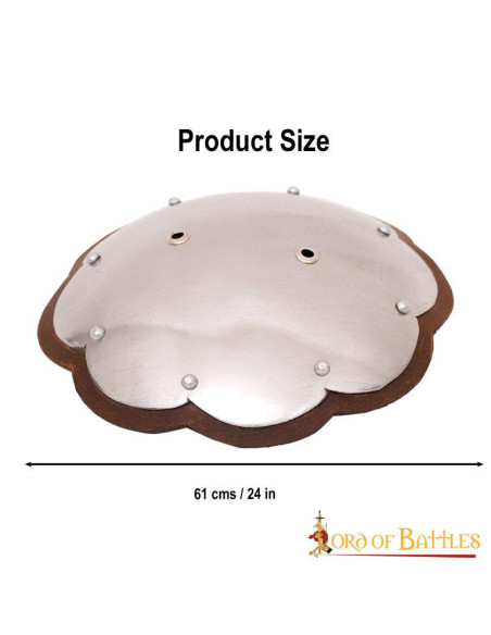 14th century light round shoulder pads 14th century light round shoulder pads