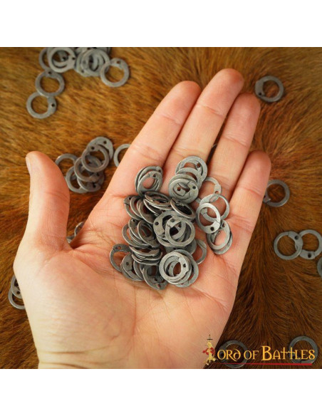 1KG bag. chain mail rings, 9 mm.