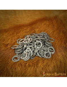 1KG bag. chain mail rings, 9 mm.