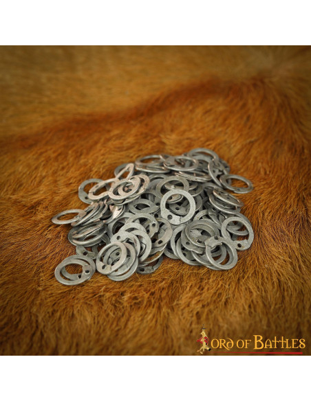 1KG bag. chain mail rings, 9 mm.