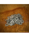 1KG bag. chain mail rings, 9 mm.