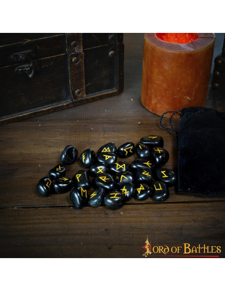 Handmade Viking Runestone Set