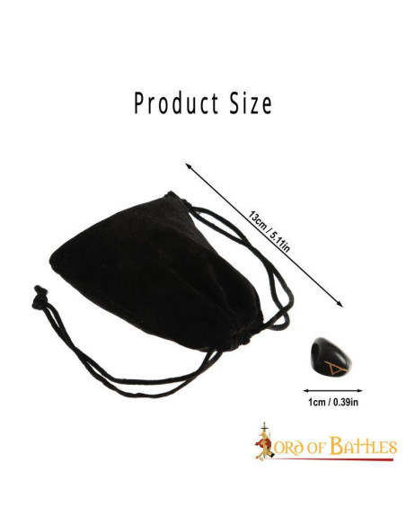 Handmade Viking Runestone Set