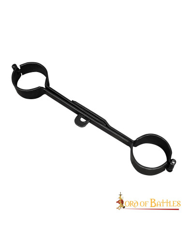 Forged shackles for prisoners medieval dungeons