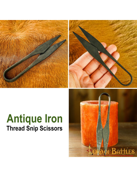 Authentic medieval scissors