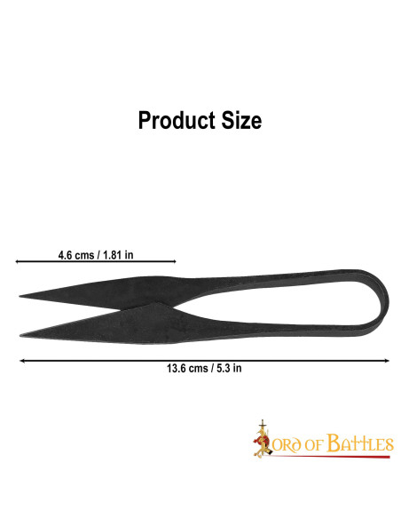 Authentic medieval scissors