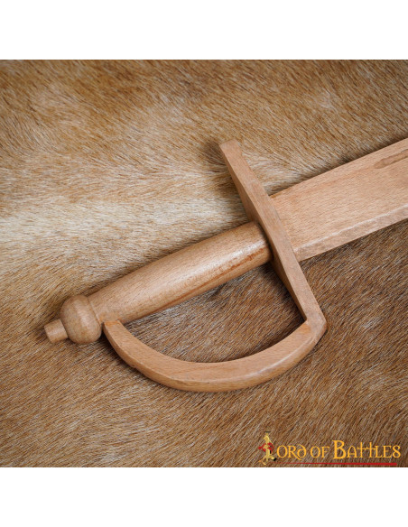 Wooden pirate sword for training