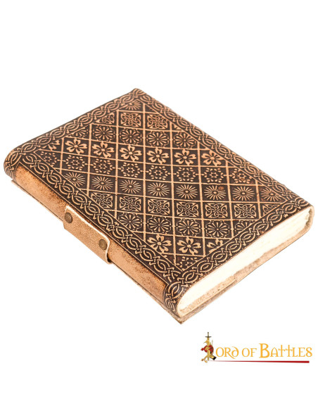 Diary of notes Hand of Fatima in leather