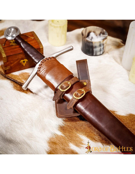 Small medieval baldric for sword or...