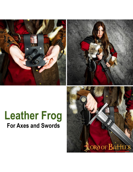 Small medieval baldric for sword or...