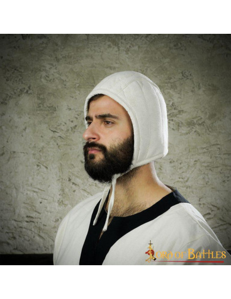 Padded Medieval Arming Cap, various... Padded Medieval Arming Cap, various...