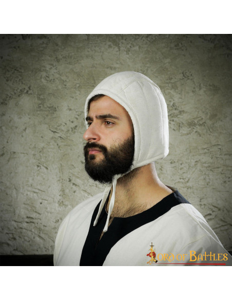 Padded Medieval Arming Cap, various... Padded Medieval Arming Cap, various...