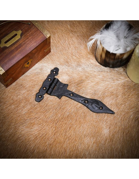 Rustic iron vintage door hinge Rustic iron vintage door hinge