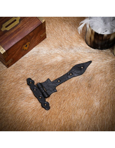 Rustic iron vintage door hinge Rustic iron vintage door hinge