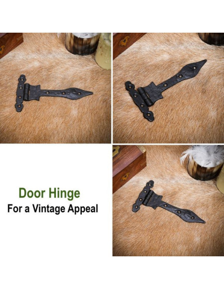Rustic iron vintage door hinge Rustic iron vintage door hinge