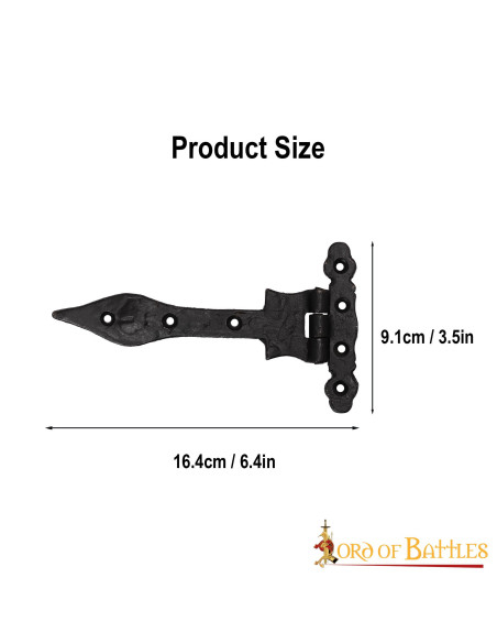 Rustic iron vintage door hinge Rustic iron vintage door hinge