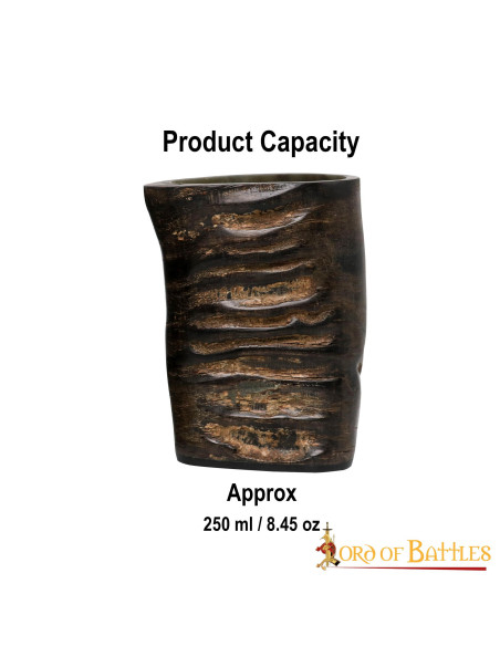 Set of 2 Viking Horn Shot Glasses