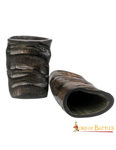 Set of 2 Viking Horn Shot Glasses 2