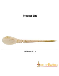 Set of 2 Roman bone spoons (15.74 cm.) 2