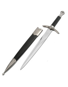Medieval dagger with scabbard