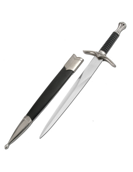 Medieval dagger with scabbard Medieval dagger with scabbard