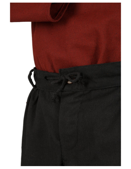 Men's Viking pants Gunnar model, black