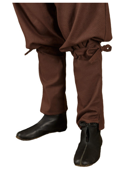 Men's Viking pants Gunnar model, brown