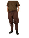 Men's Viking pants Gunnar model, brown