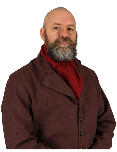 Medieval cotton scarf model Emil,...