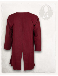 Medieval tunic for men, Shapur model, in red 2