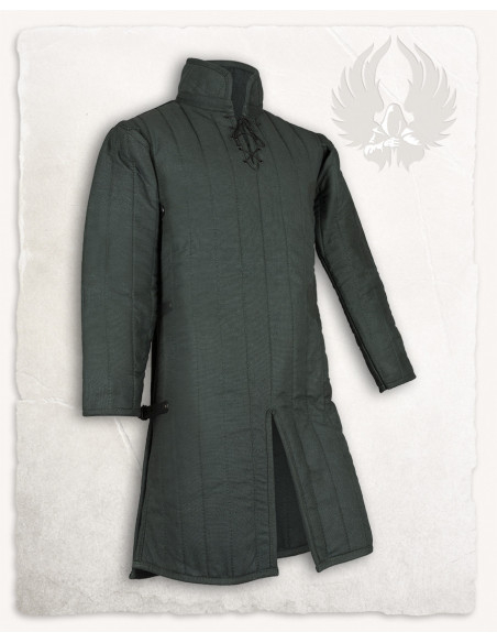 Medieval gambeson model Burkhard, green