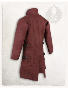 Medieval gambeson model Burkhard, burgundy 2